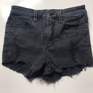 Guess Jeans black cutoff shorts size 26